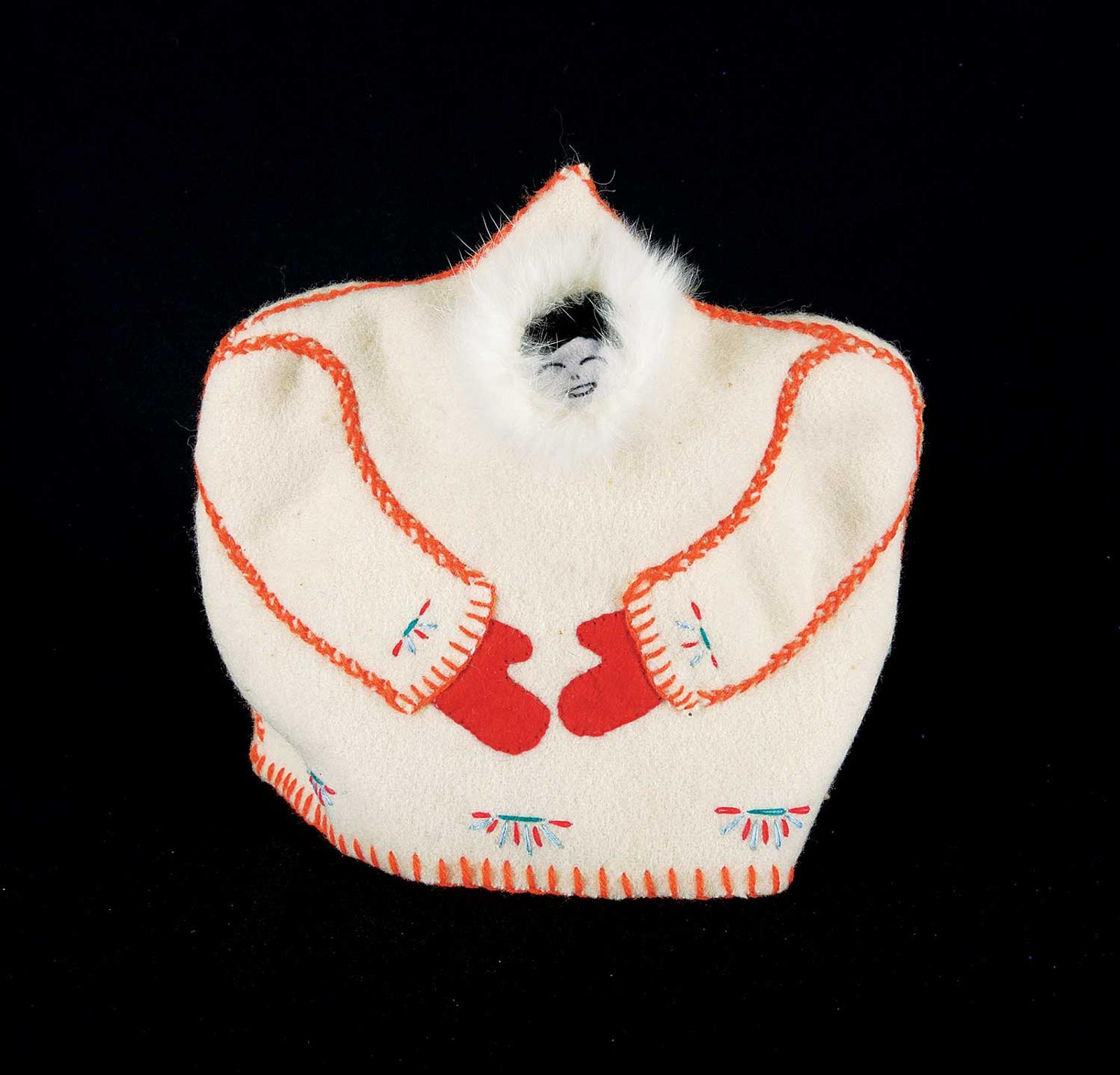 School [Barnabus Arnasungaaq] Inuit - Untitled - Happy Inuk, Tea Cozy