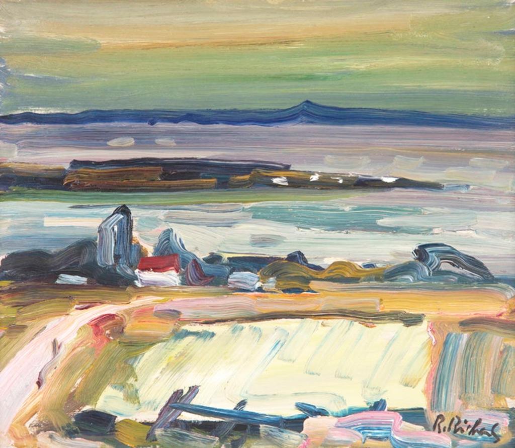 René Jean Richard (1895-1982) - Waterfront Landscape