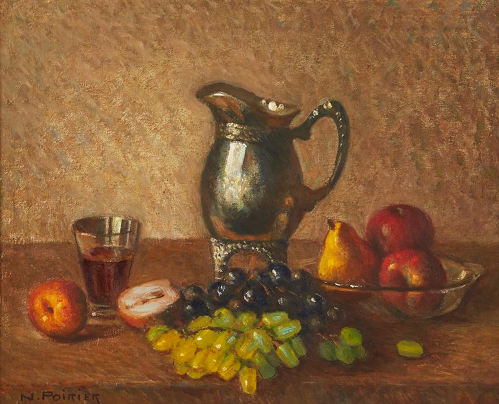 Narcisse Poirier (1883-1983) - Antiquité et fruits