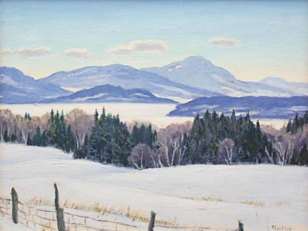 Gordon Edward Pfeiffer (1899-1983) - Lake Memphramagog in Winter