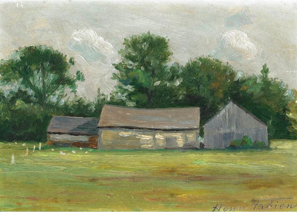 Henri Zotique Fabien (1878-1935) - Old Barns