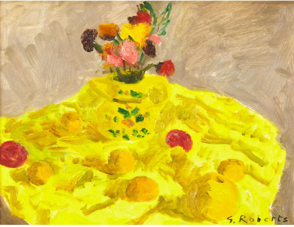 William Goodridge Roberts (1921-2001) - Yellow Cloth And Yellow Jug