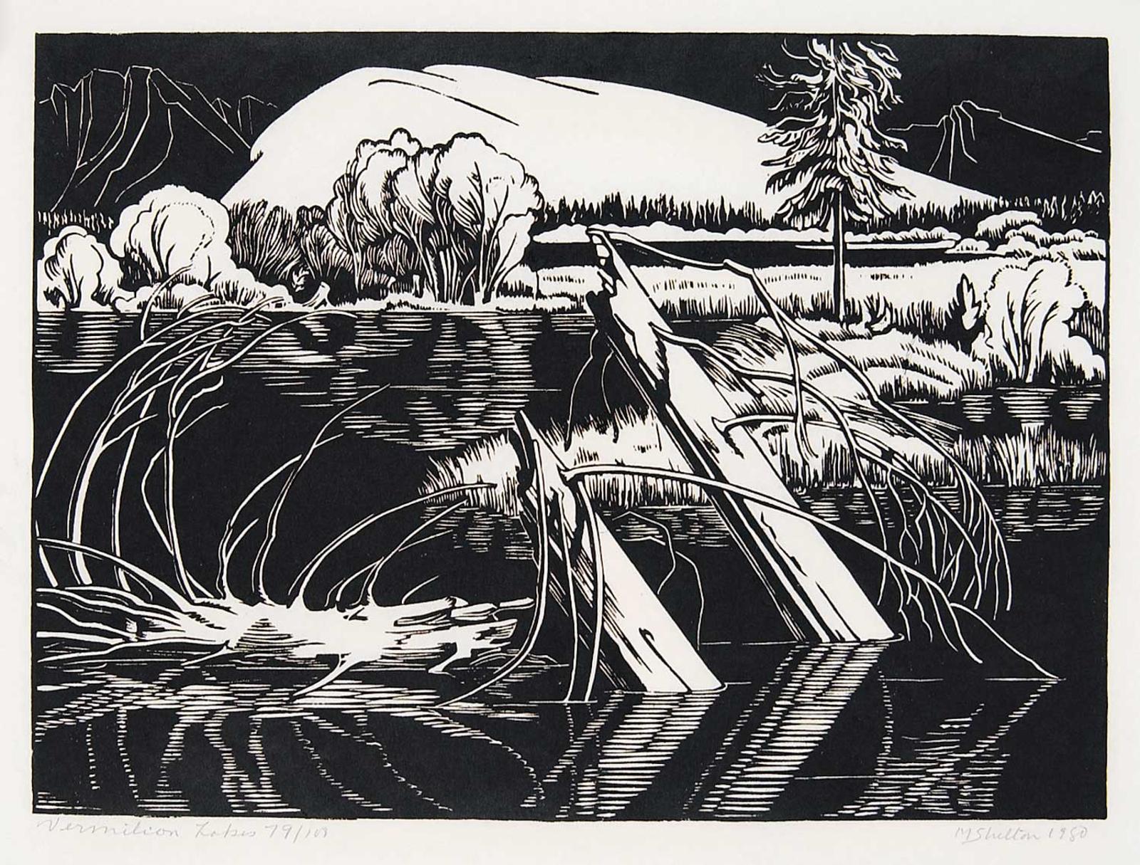 Margaret Dorothy Shelton (1915-1984) - Vermilion Lakes  #79/100