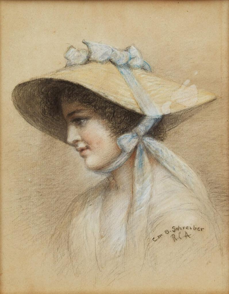 Charlotte Mount Brock (Morrell) Schreiber (1834-1922) - Portrait of a Woman