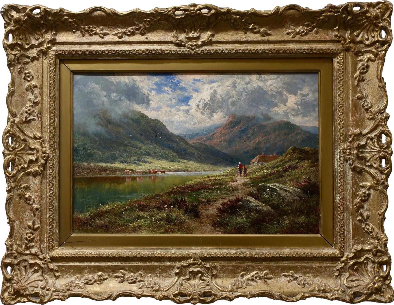 Henry Deacon Hillier [parker] (1858-1930) - Highland Loch Scene
