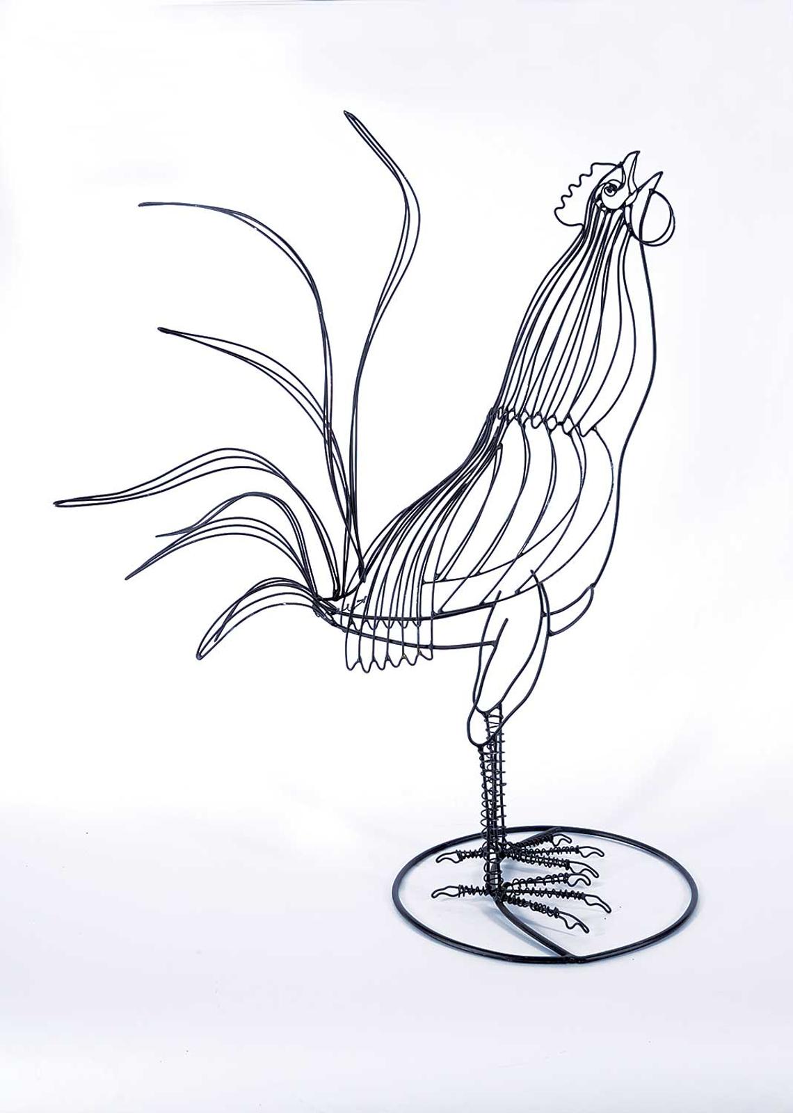 Rudy Kehkla (1950) - Untitled - Cockadoodledoo [Rooster]