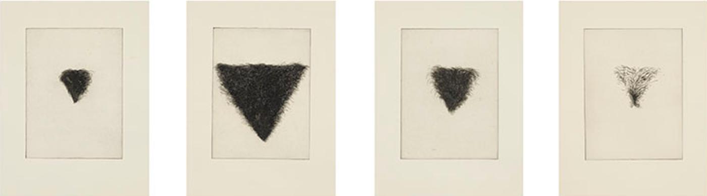 Jim Dine (1935) - Four Kinds of Pubic Hair