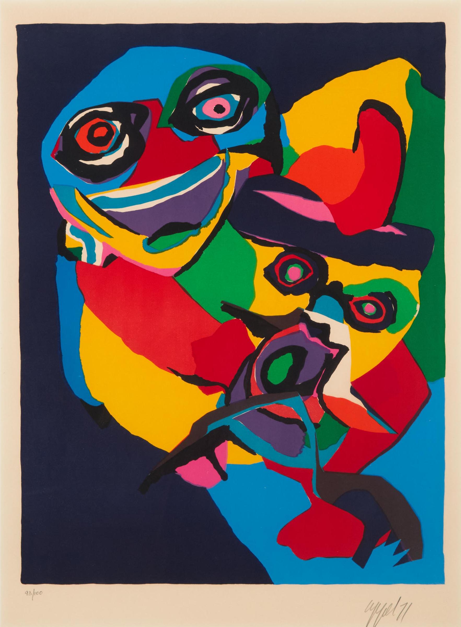 Karel Appel (1921-2006) - Mother And Child, 1971