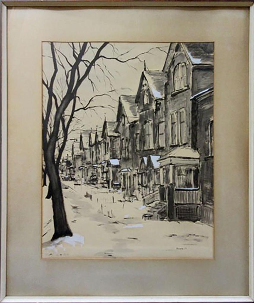 Albert Jacques Franck (1899-1973) - West Side Looking South Hazelton Lane