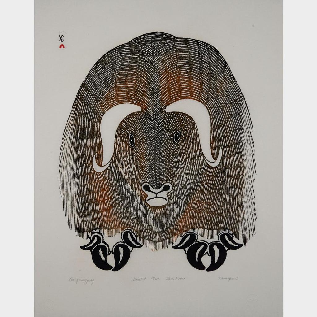 Kananginak Pootoogook (1935-2010) - The World Wildlife Fund Collection Of The Art Of The Eskimos