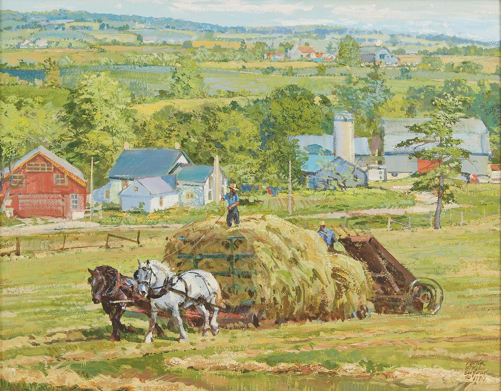 Peter Etril Snyder (1944-2017) - Loading Near Hawksville