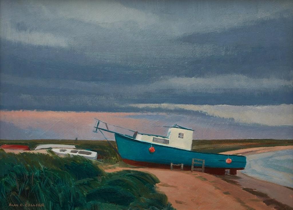 Alan Caswell Collier (1911-1990) - Beached at Ingonish, C.B.I.
