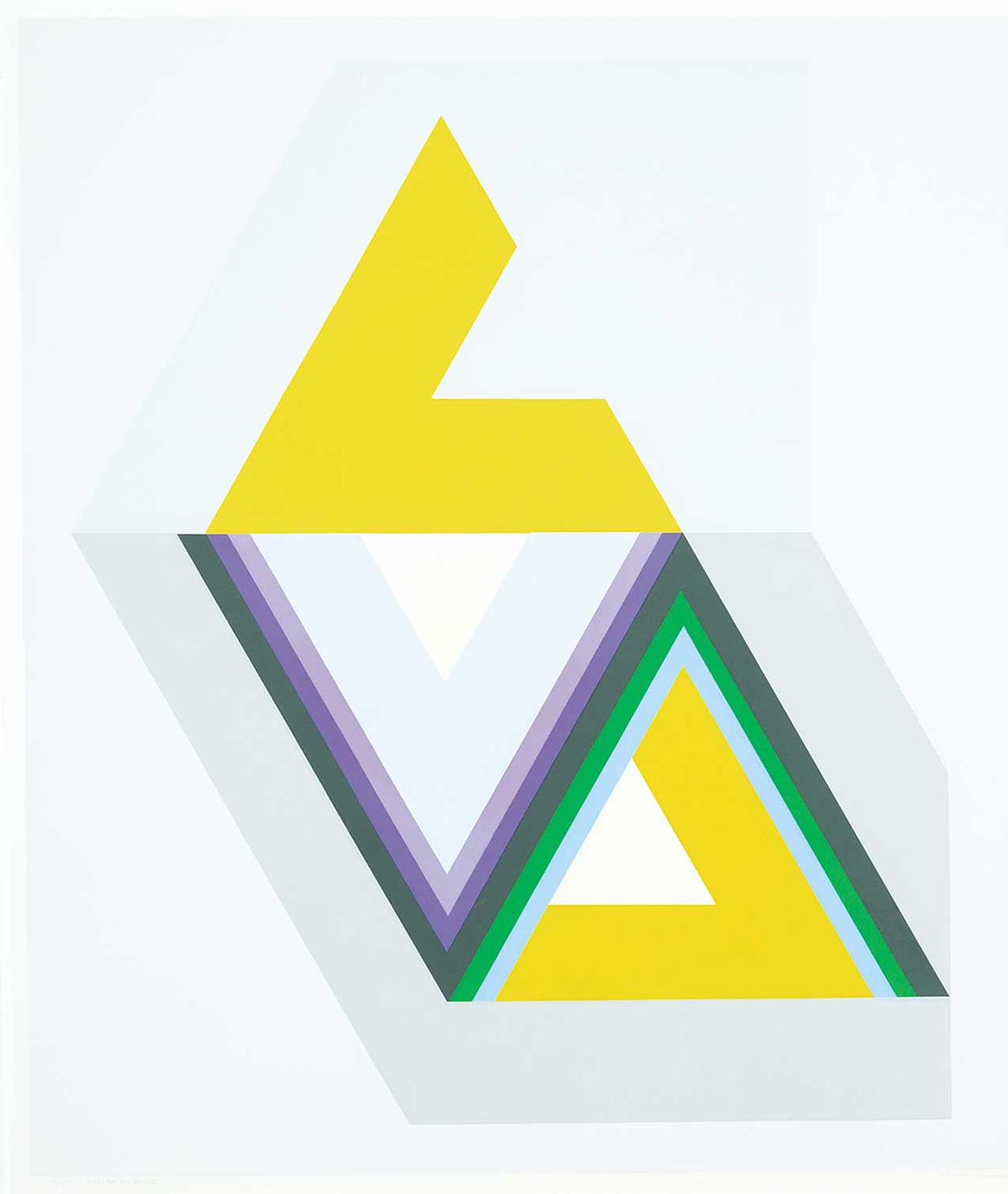 Gordon Applebee Smith (1919-2020) - Yellow Triangle  #10/25