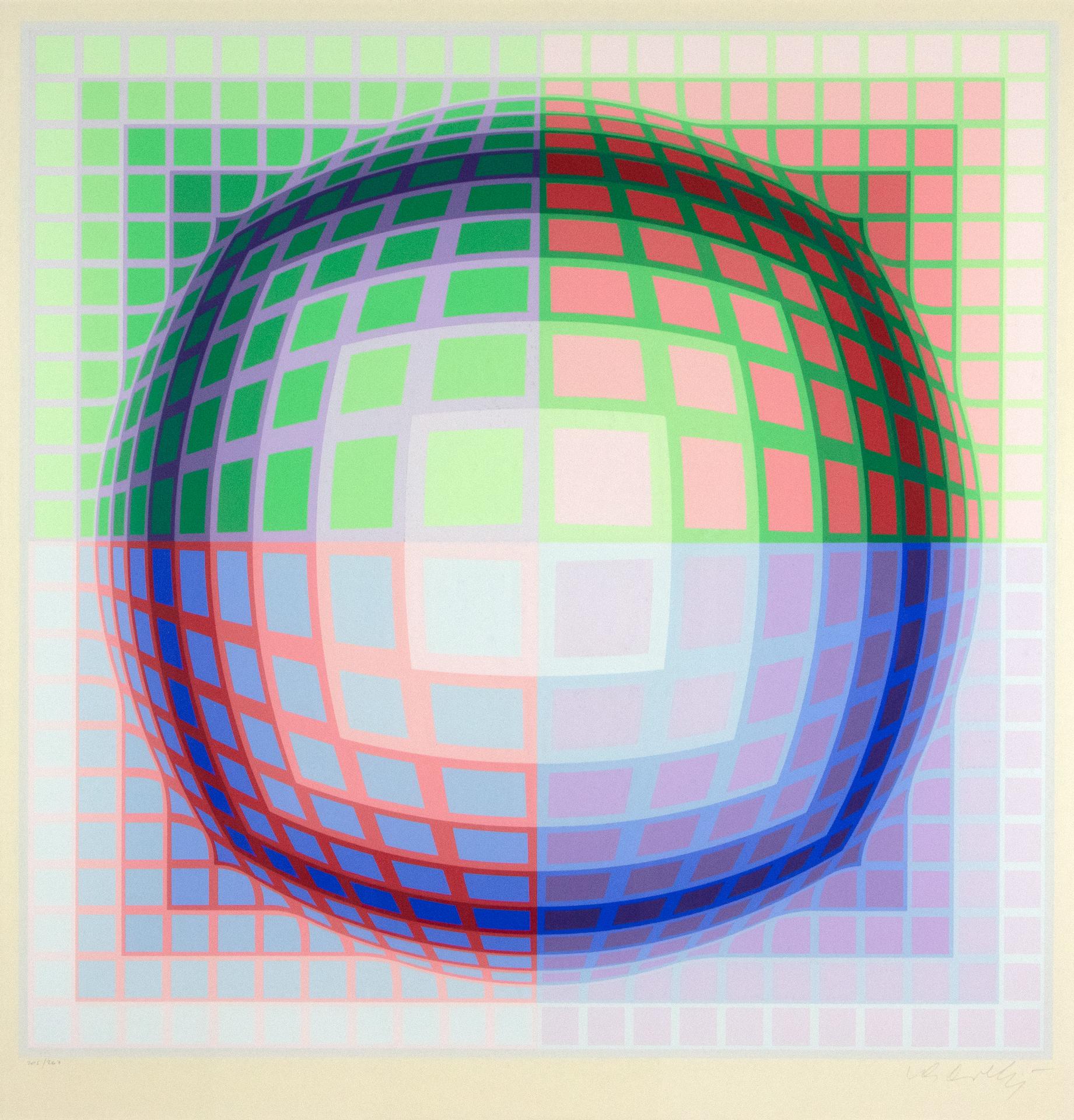 Victor Vasarely (1906-1997) - Composition cinétique, c. 1975