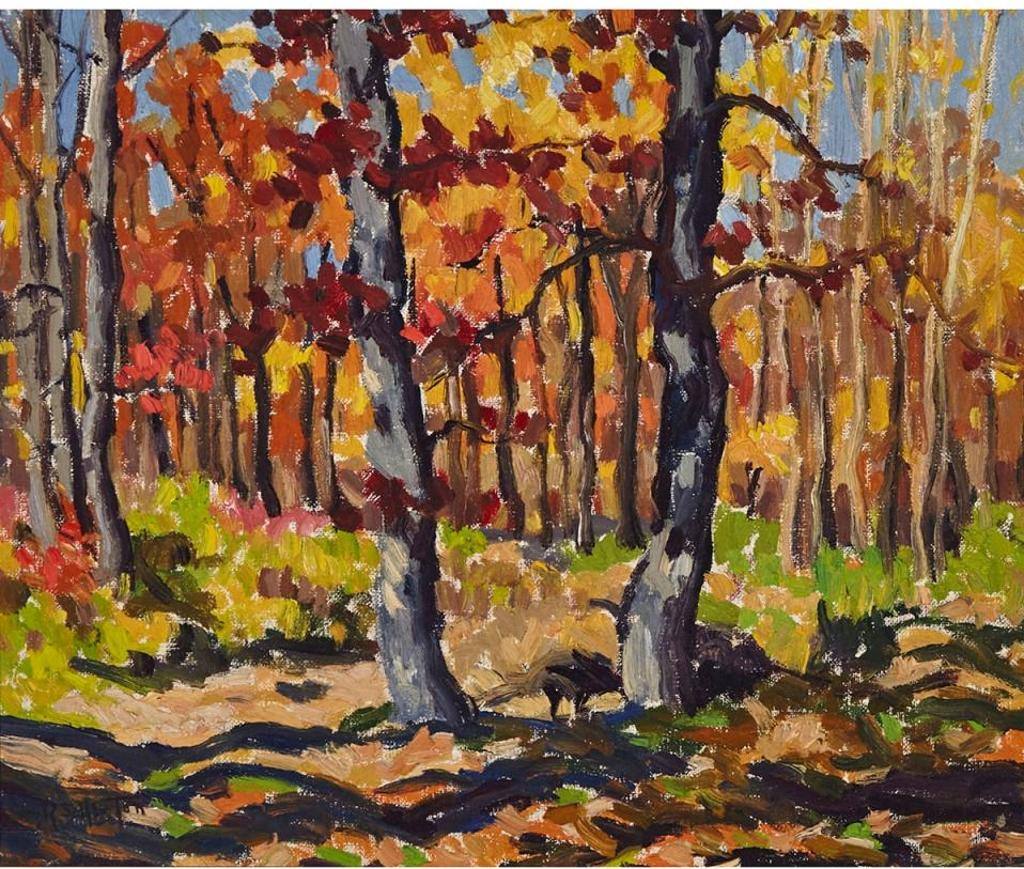 Randolph Stanley Hewton (1888-1960) - Autumn Woodland