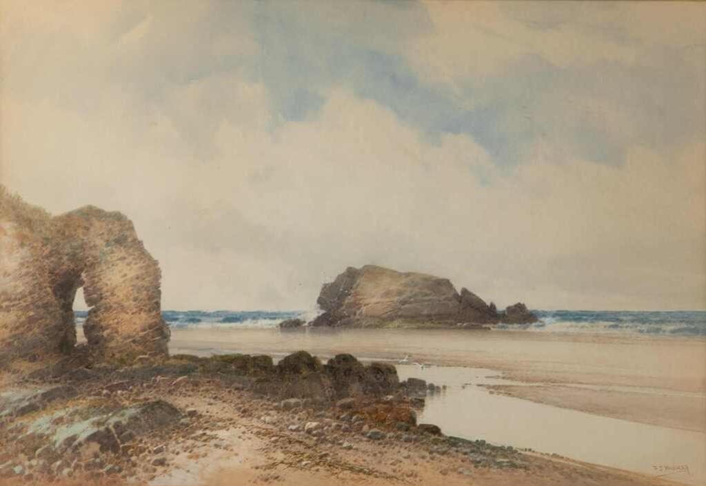 Frederick John Widgery (1861-1942) - Untitled (Coastal View)