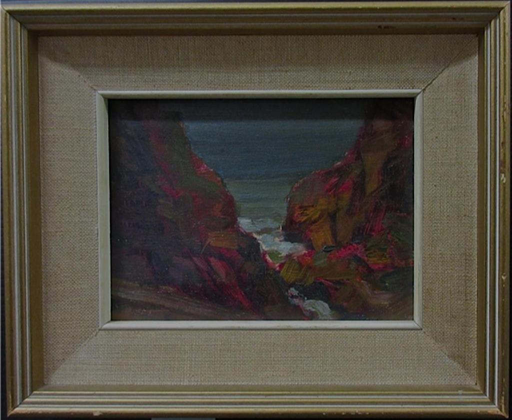 Hal Ross Perrigard (1891-1960) - Red Rocks On The North Shore