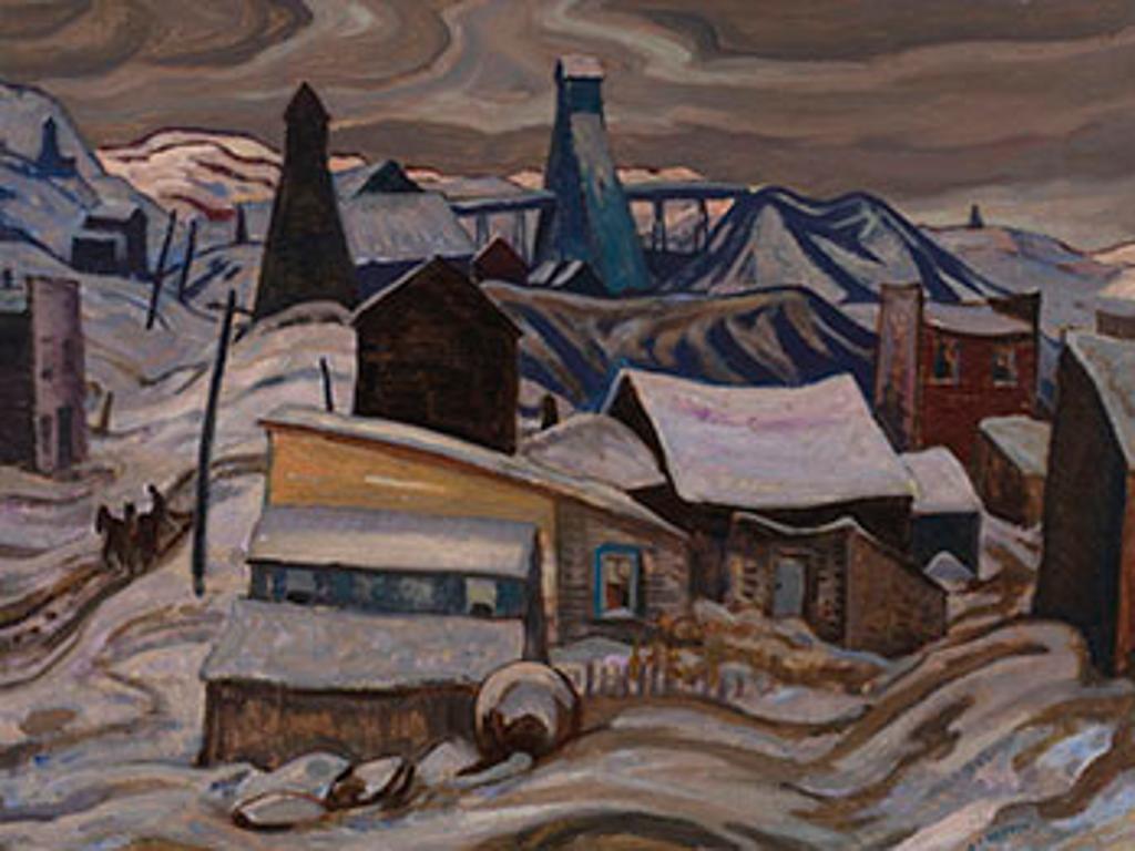 Alexander Young (A. Y.) Jackson (1882-1974) - Ontario Mining Town, Cobalt