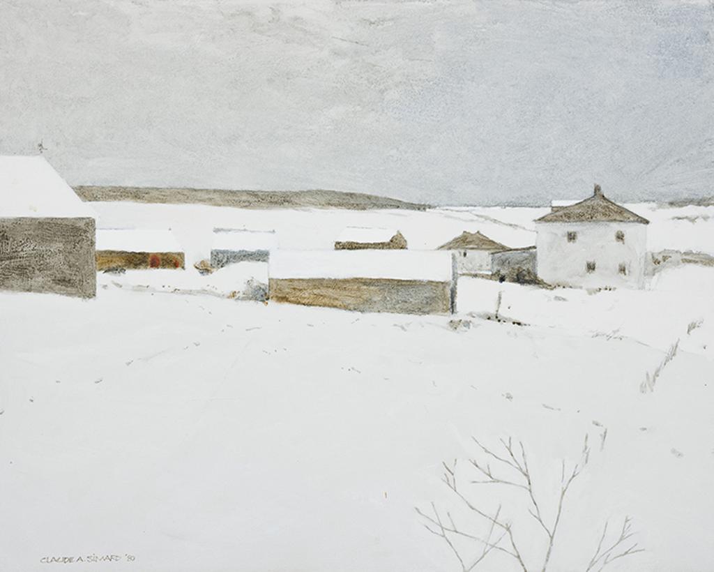 Claude Alphonse Simard (1956-2014) - Paysage d'hiver