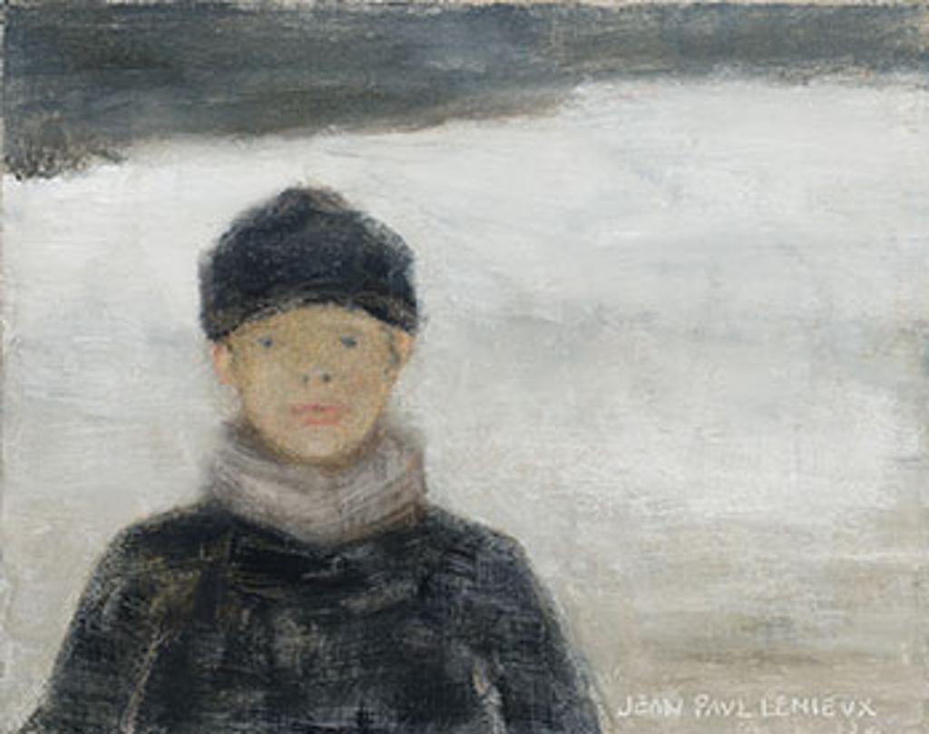 Jean Paul Lemieux (1904-1990) - Jeune homme en hiver