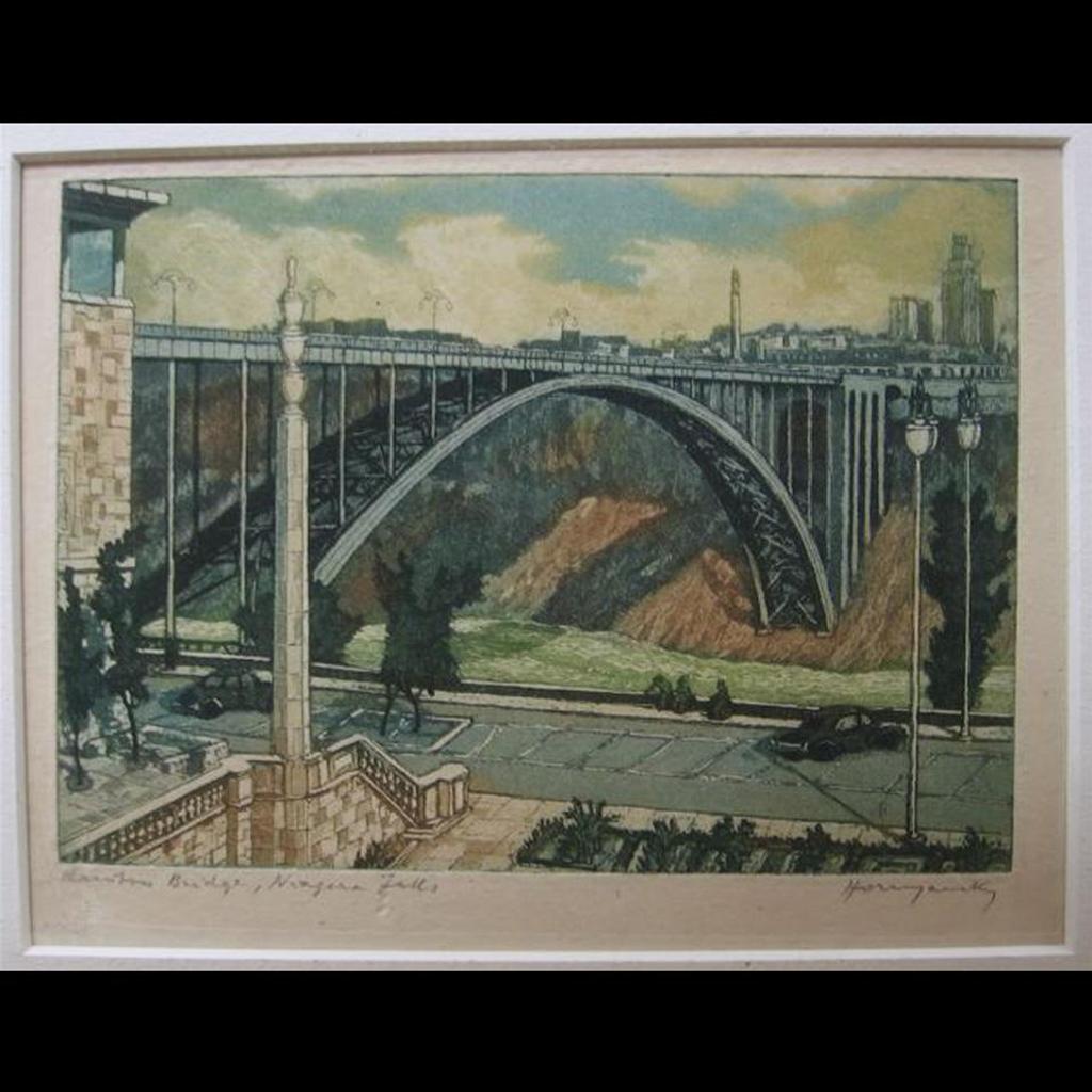 Nicholas Hornyansky (1896-1965) - Rainbow Bridge, Niagara Falls