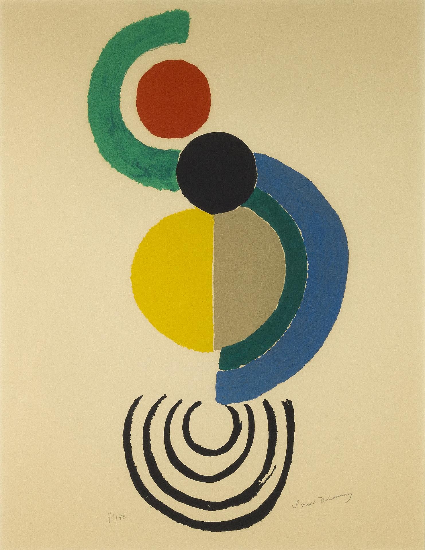 Sonia Delaunay (1885-1979) - Coccinelle, c. 1970