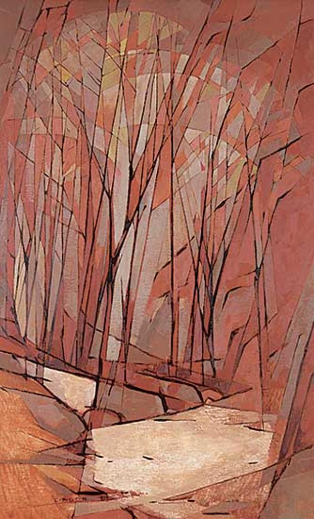Luke Orton Lindoe (1913-1998) - On the Canyon Floor