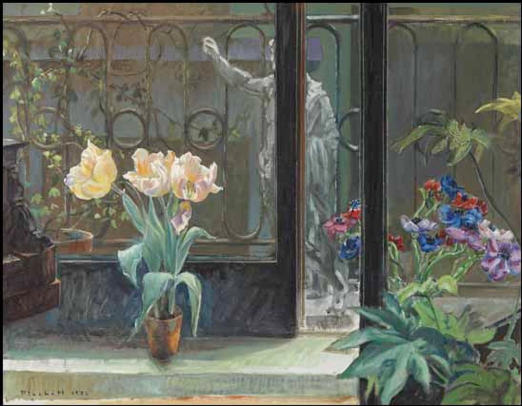 Joseph (Joe) Francis Plaskett (1918-2014) - Les tulipes et les anémones