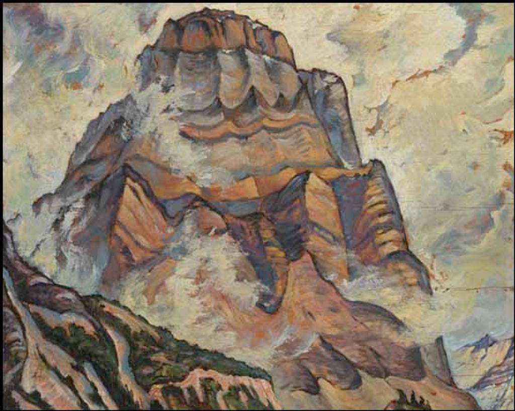 James (Jock) Williamson Galloway MacDonald (1897-1960) - Mt. Huber from Lake O'Hara
