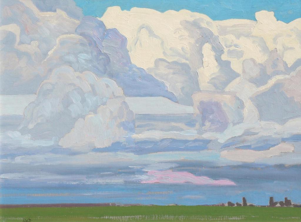 Illingworth Holey (Buck) Kerr (1905-1989) - Grey Cumulus; 1975