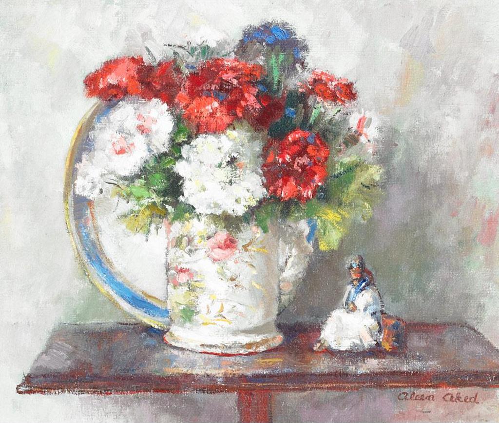 Aleen Elizabeth Aked (1907-2003) - Still Life With Carnations