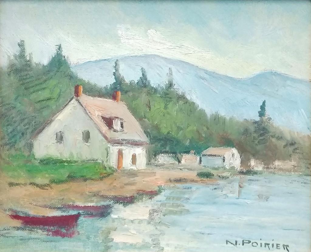 Narcisse Poirier (1883-1983) - Coin au Lac Superieur