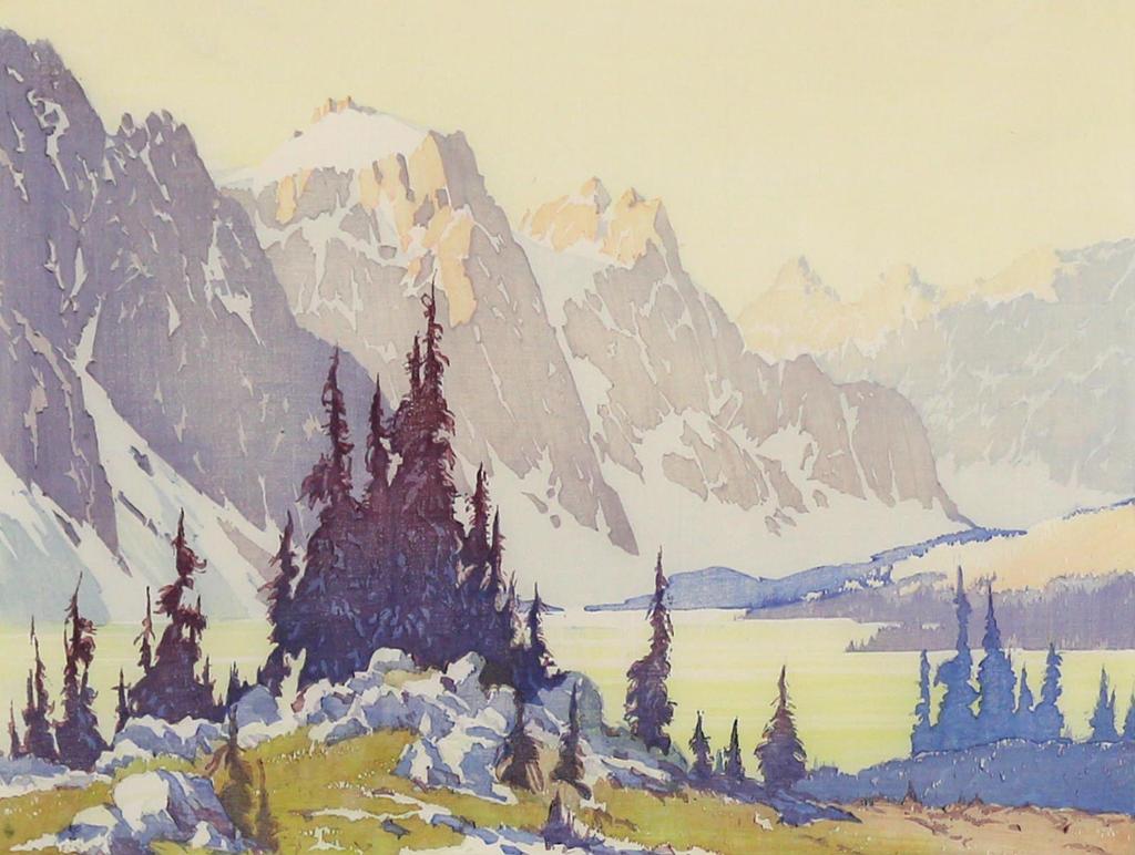 Barbara Harvey Leighton (1911-1986) - Moraine Lake