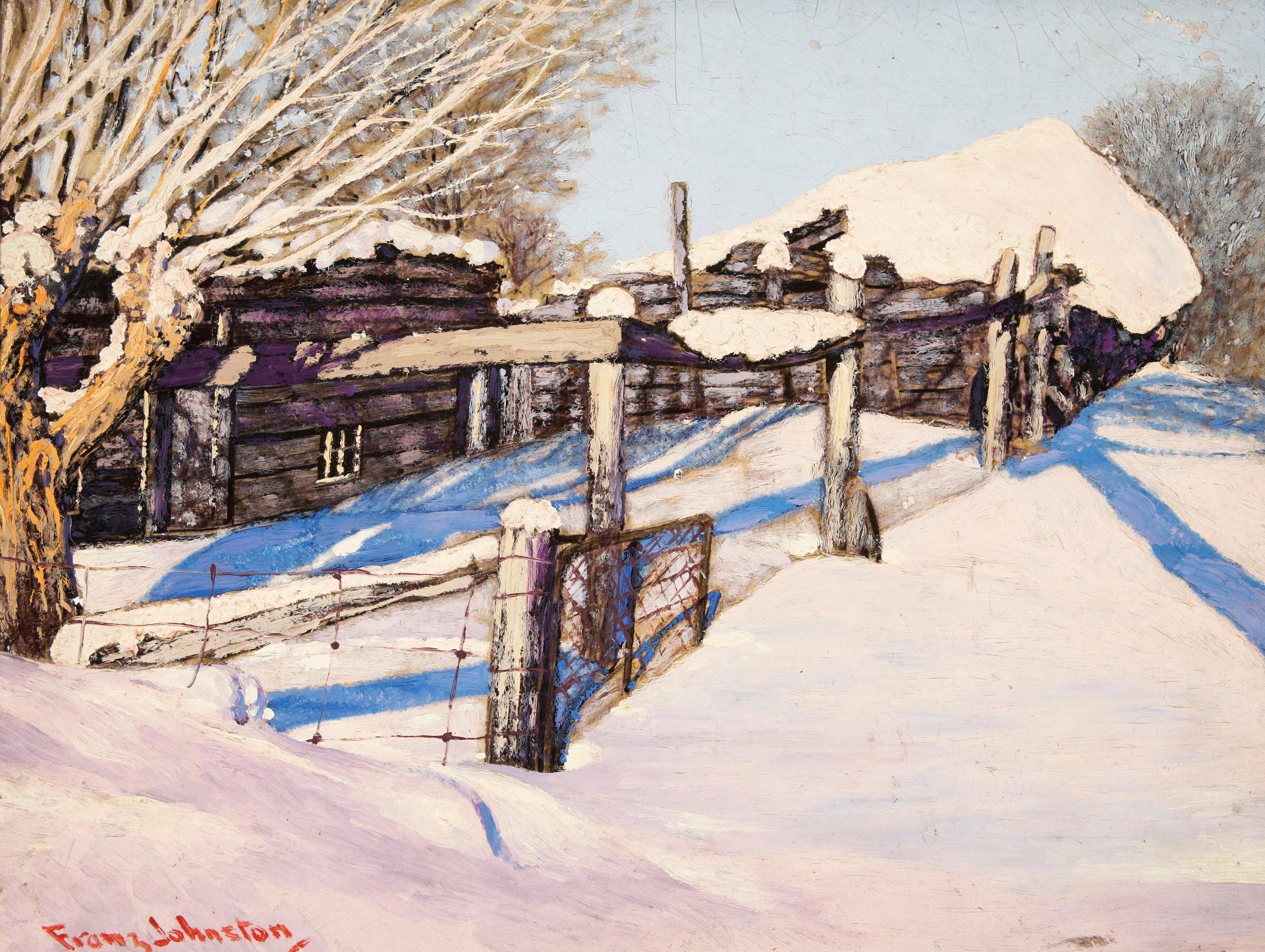 Francis Hans (Franz) Johnston (1889-1949) - Deep in Winter