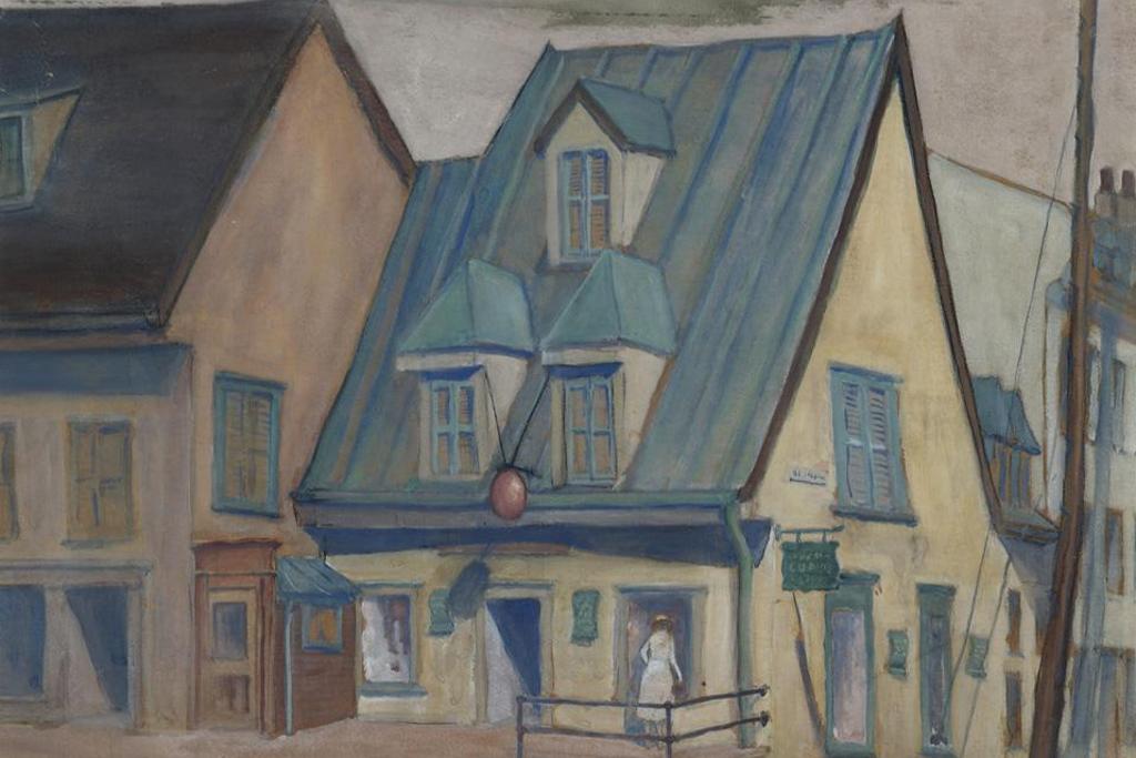 W.F.G. Godfrey - Quebec Street Scene