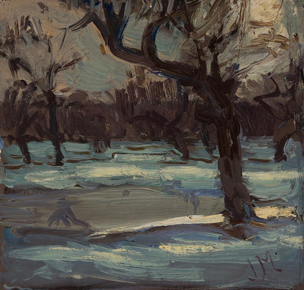 James Edward Hervey (J.E.H.) MacDonald (1873-1932) - Trees in Winter