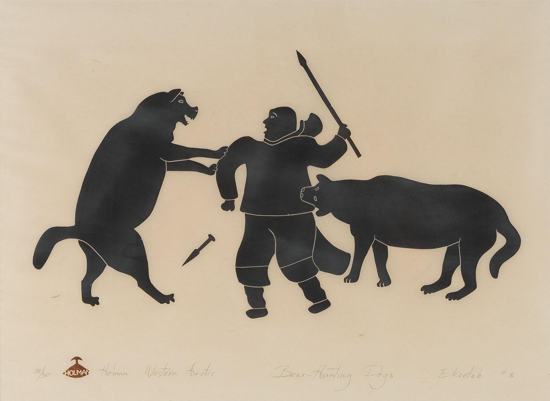 Victor Ekootuk - Bear Hunting Dogs