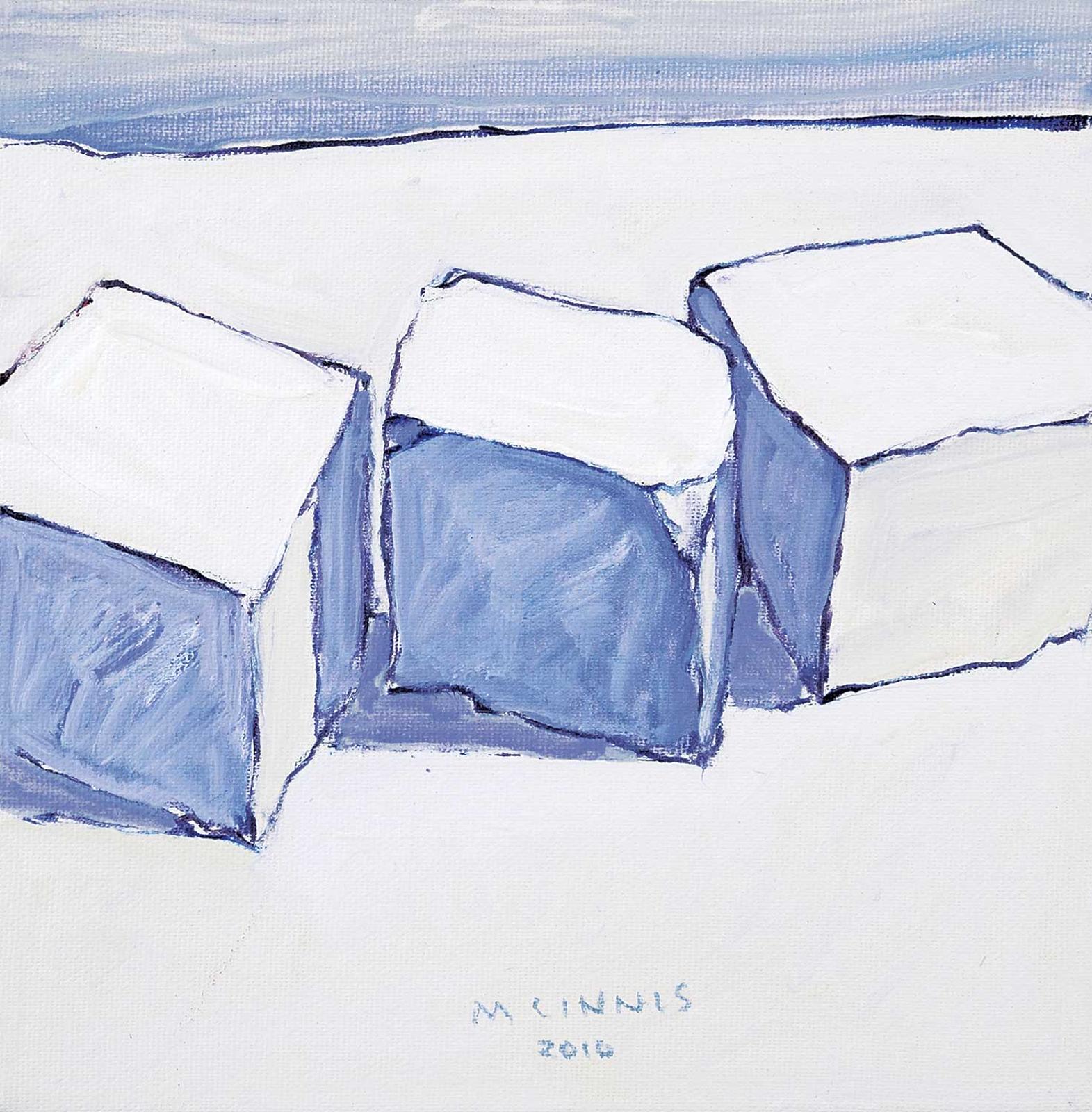 Robert F.M. McInnis (1942) - Untitled - Snow Cubes