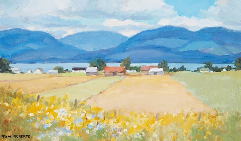 Thomas Keith (Tom) Roberts (1909-1998) - Farm Field and North Shore