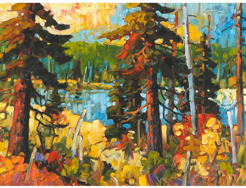 Rod Charlesworth (1955) - September Latelight, Moose Lake