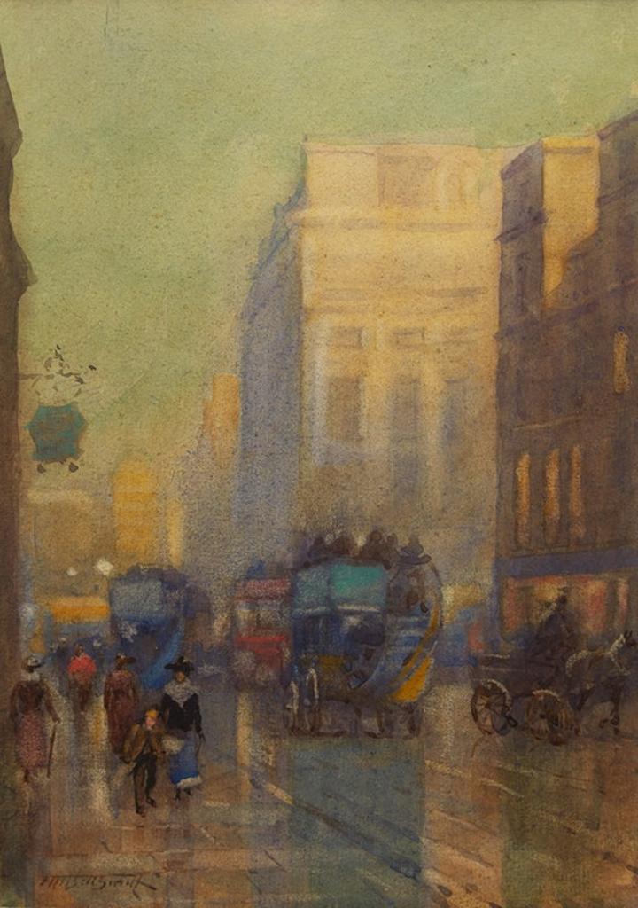 Frederic Martlett Bell-Smith (1846-1923) - New Piccadilly Circus