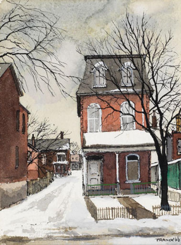 Albert Jacques Franck (1899-1973) - Lane off Ontario Street