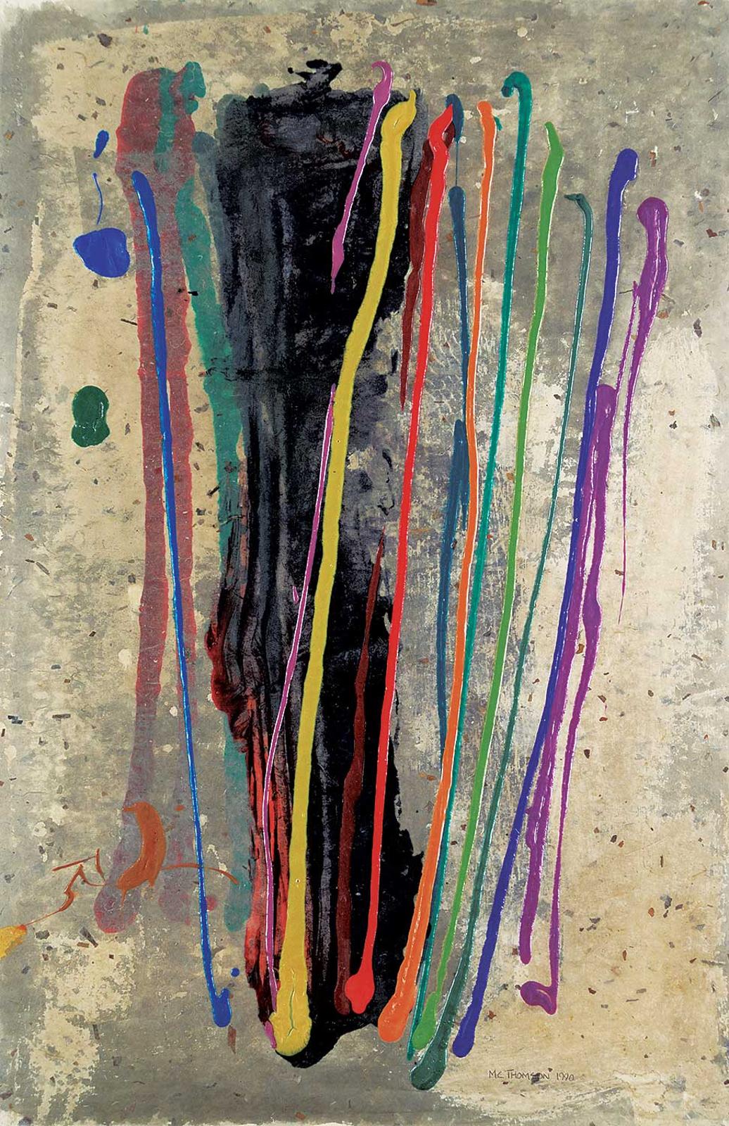 Mary [Sharman] Thomson - Untitled - Colourful Striations