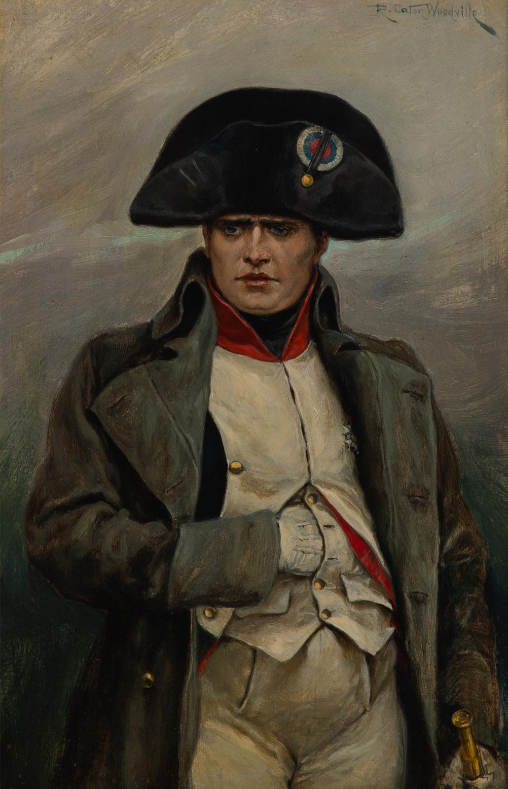 Richard Caton Woodville Jr (1856-1927) - Portrait Of Napoleon