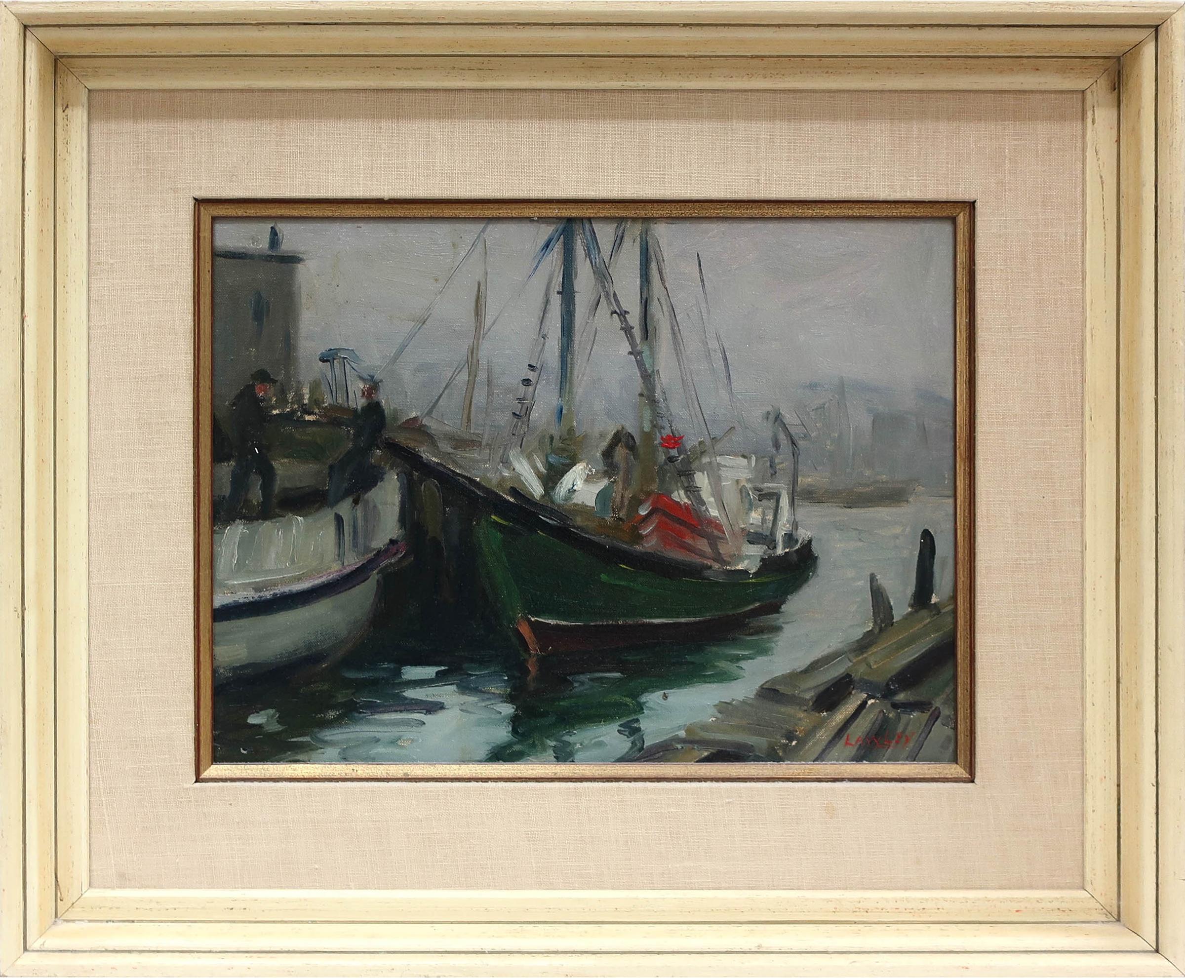 John Douglas Lawley (1906-1971) - Untitled (Wharf Study)