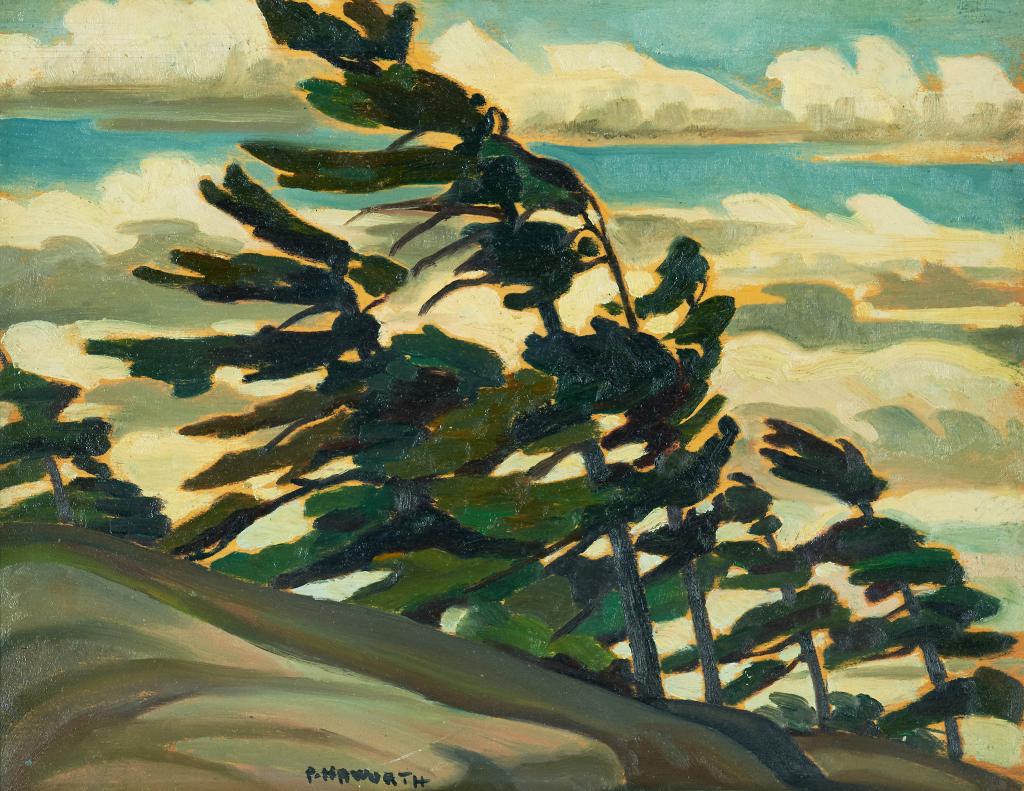 Bobs (Zema Barbara) Cogill Haworth (1900-1988) - Pine Trees - Georgian Bay