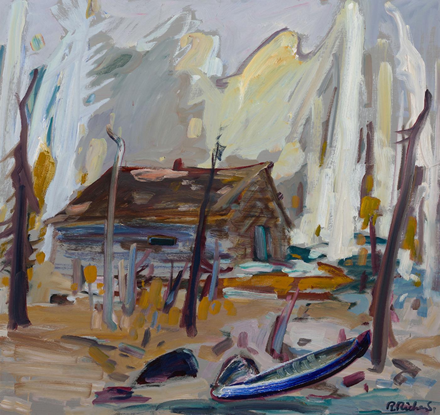 René Jean Richard (1895-1982) - Cabane du trappeur