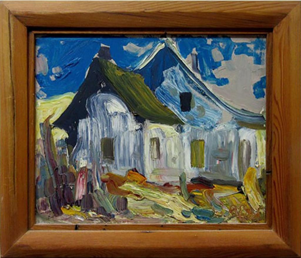 René Jean Richard (1895-1982) - Maison Dufour - Baie St. Paul 1970