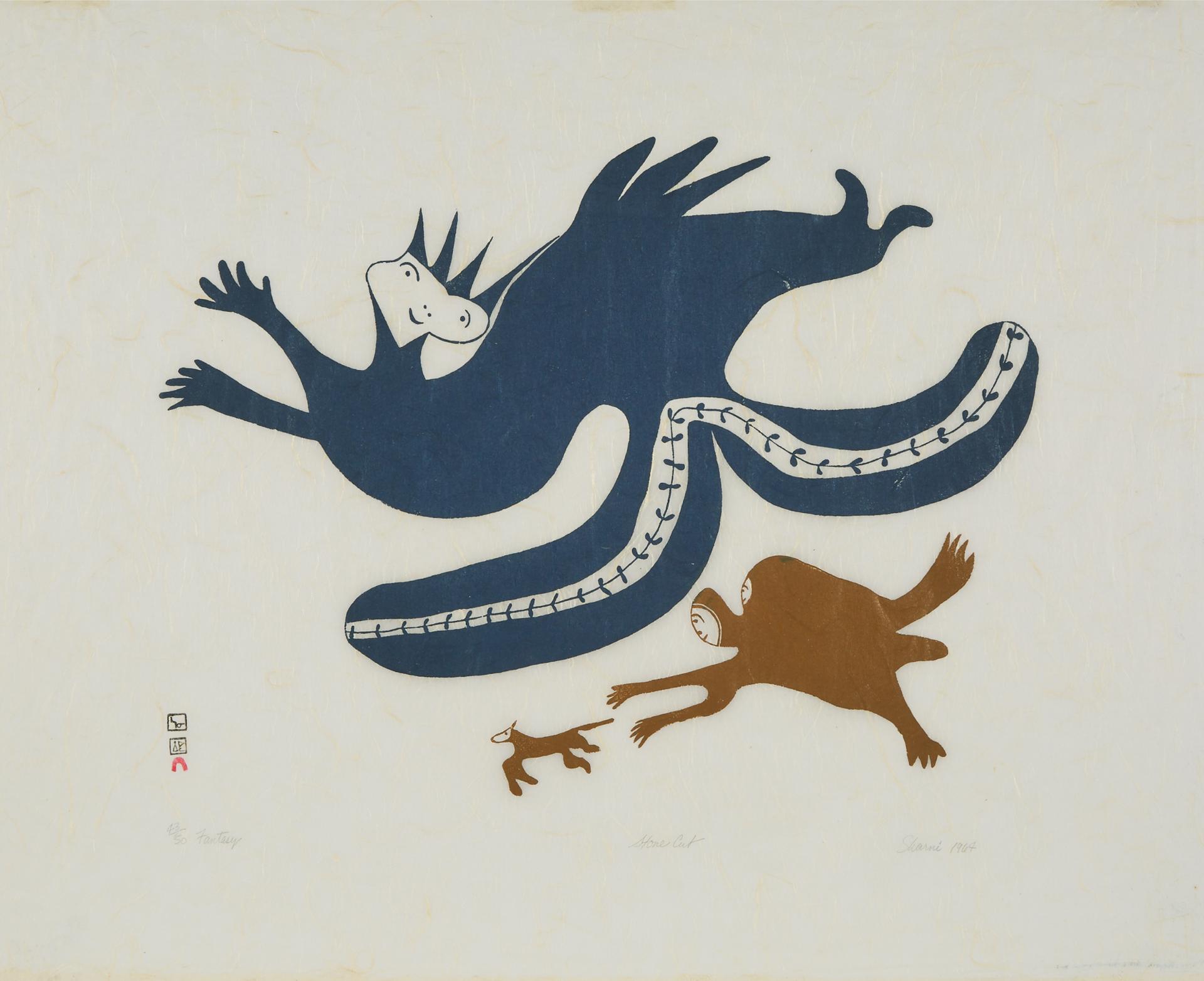 Sharni Pootoogook (1922-2003) - Fantasy