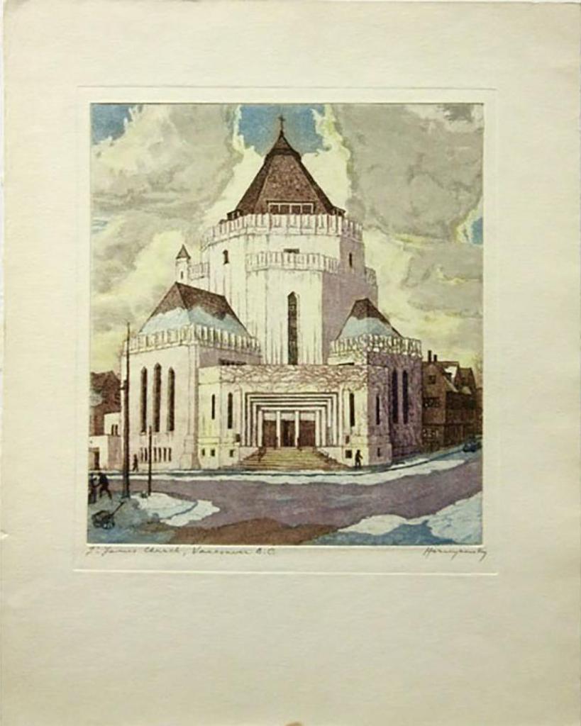 Nicholas Hornyansky (1896-1965) - St. James Church, Vancouver, B.C.